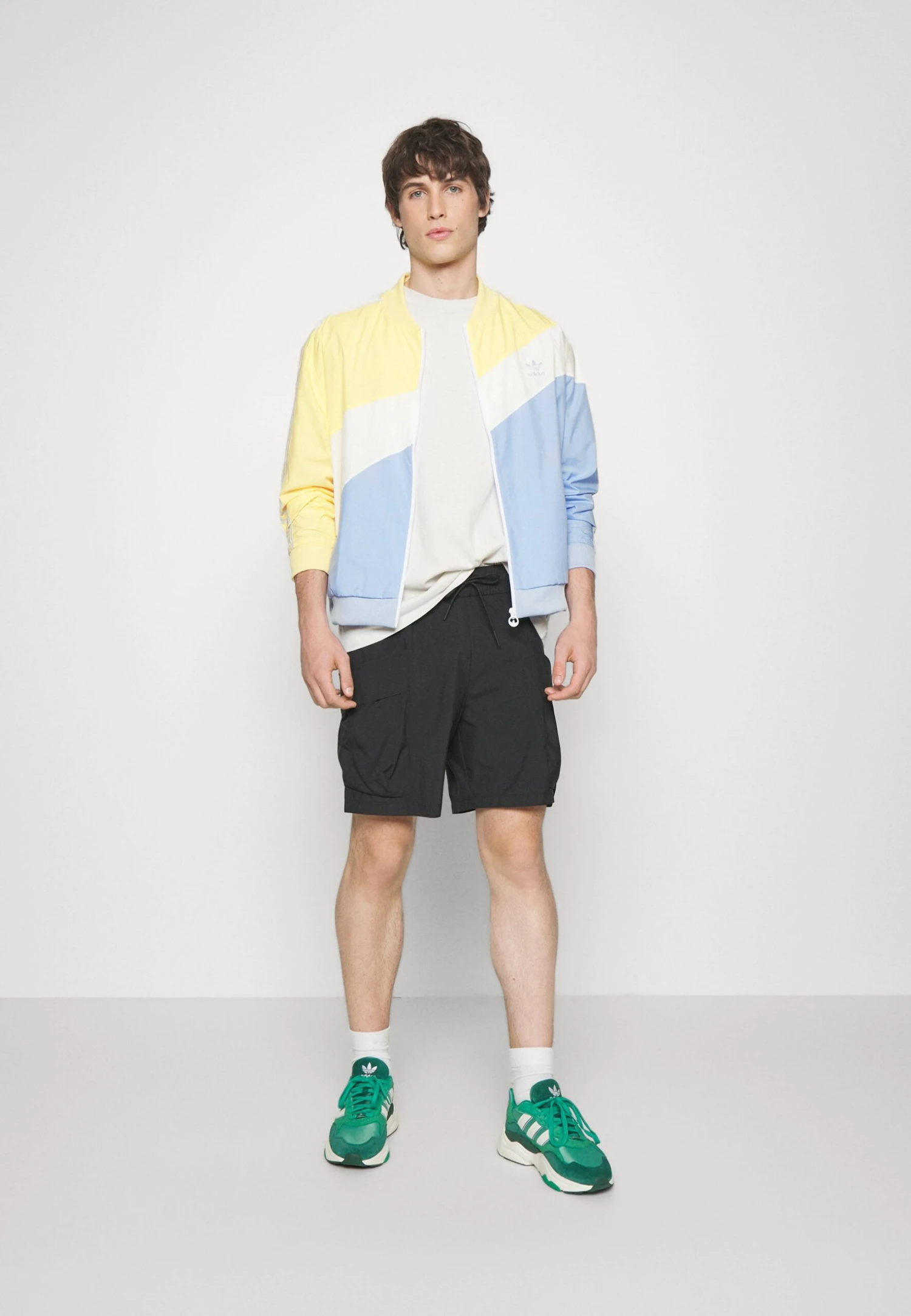 Adidas Originals Treningsjakke - Almost Yellow/Blue Dawn - Image 2