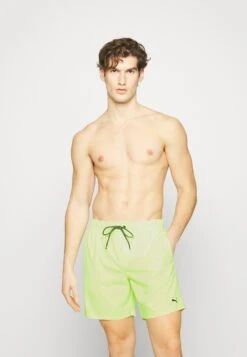 Puma Swim Men Medium Length - Badeshorts - Fast Yellow
