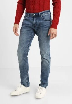 TOM TAILOR Denim Piers - Jeans Slim Fit - Light Stone Wash Denim Blue