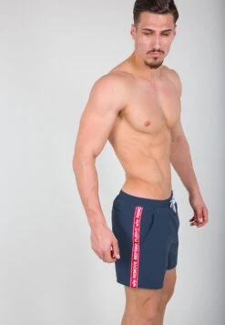 Alpha Industries Badeshorts - New Navy