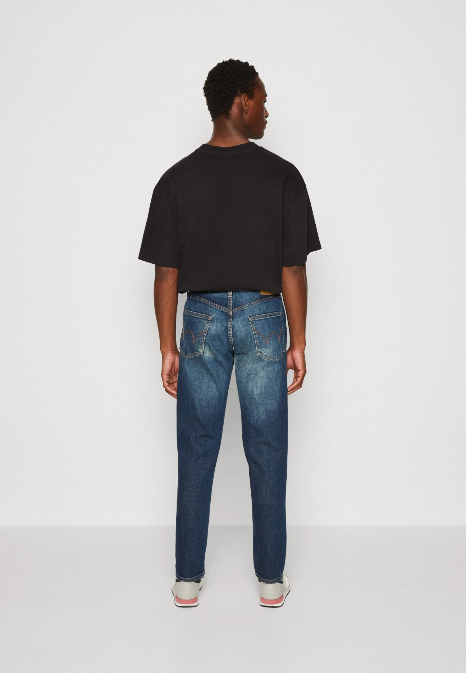 Edwin Jeans Tapered Fit - Dark Blue Denim - Image 3
