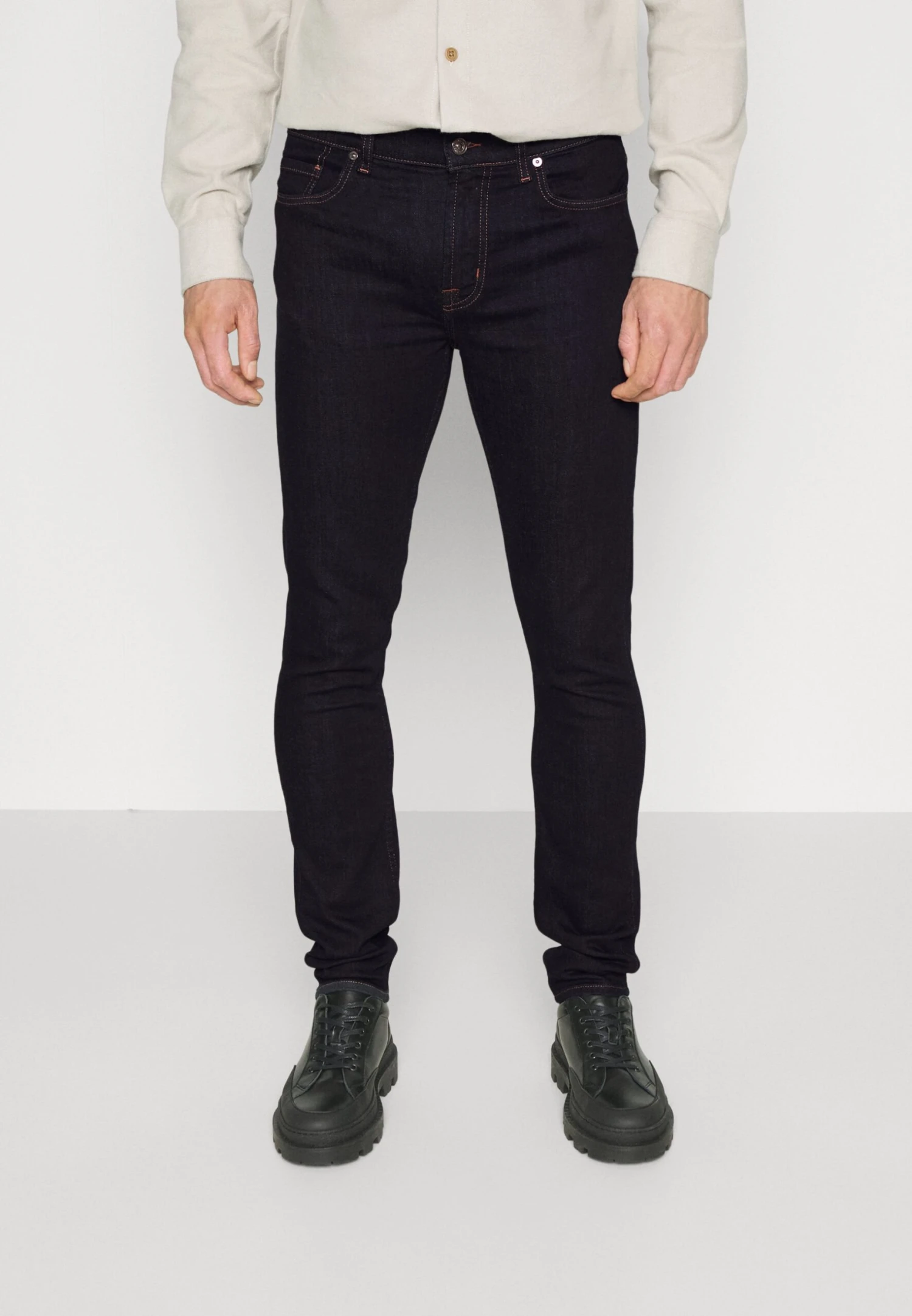 7 For All Mankind Jeans Skinny Fit - Dark Blue