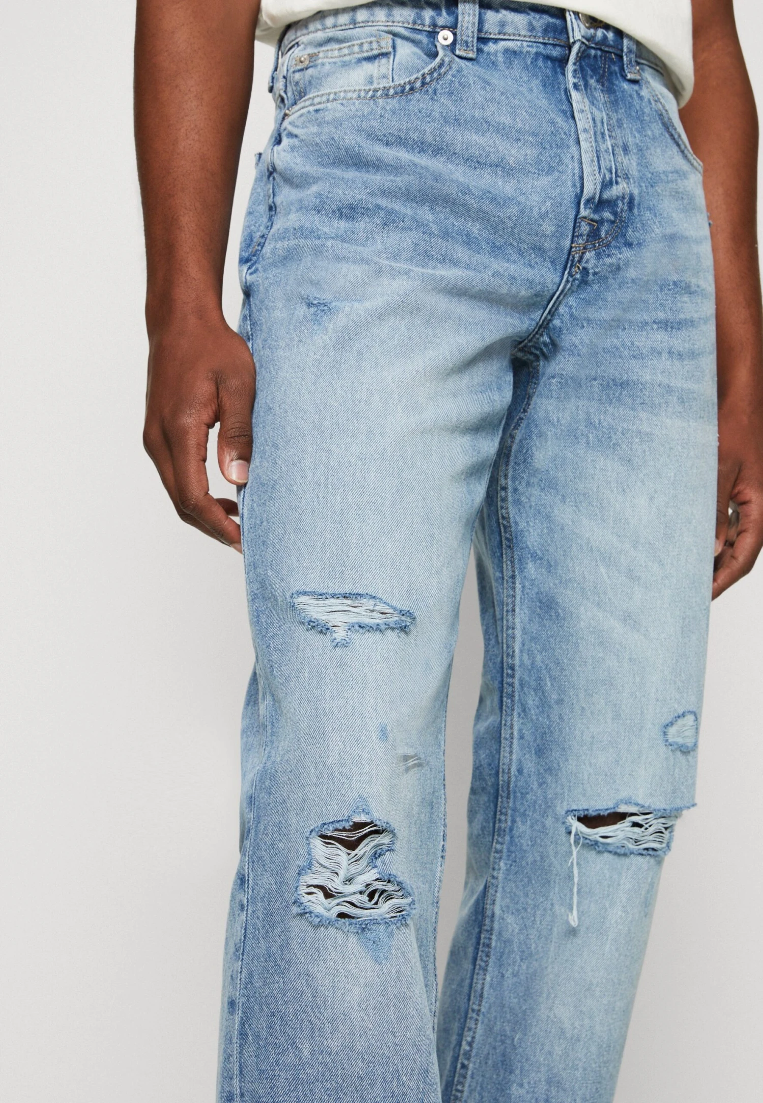Only & Sons Jeans Relaxed Fit - Light Blue Denim - Image 6