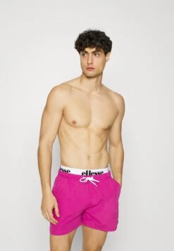 Ellesse Teynor - Badeshorts - Dark Pink