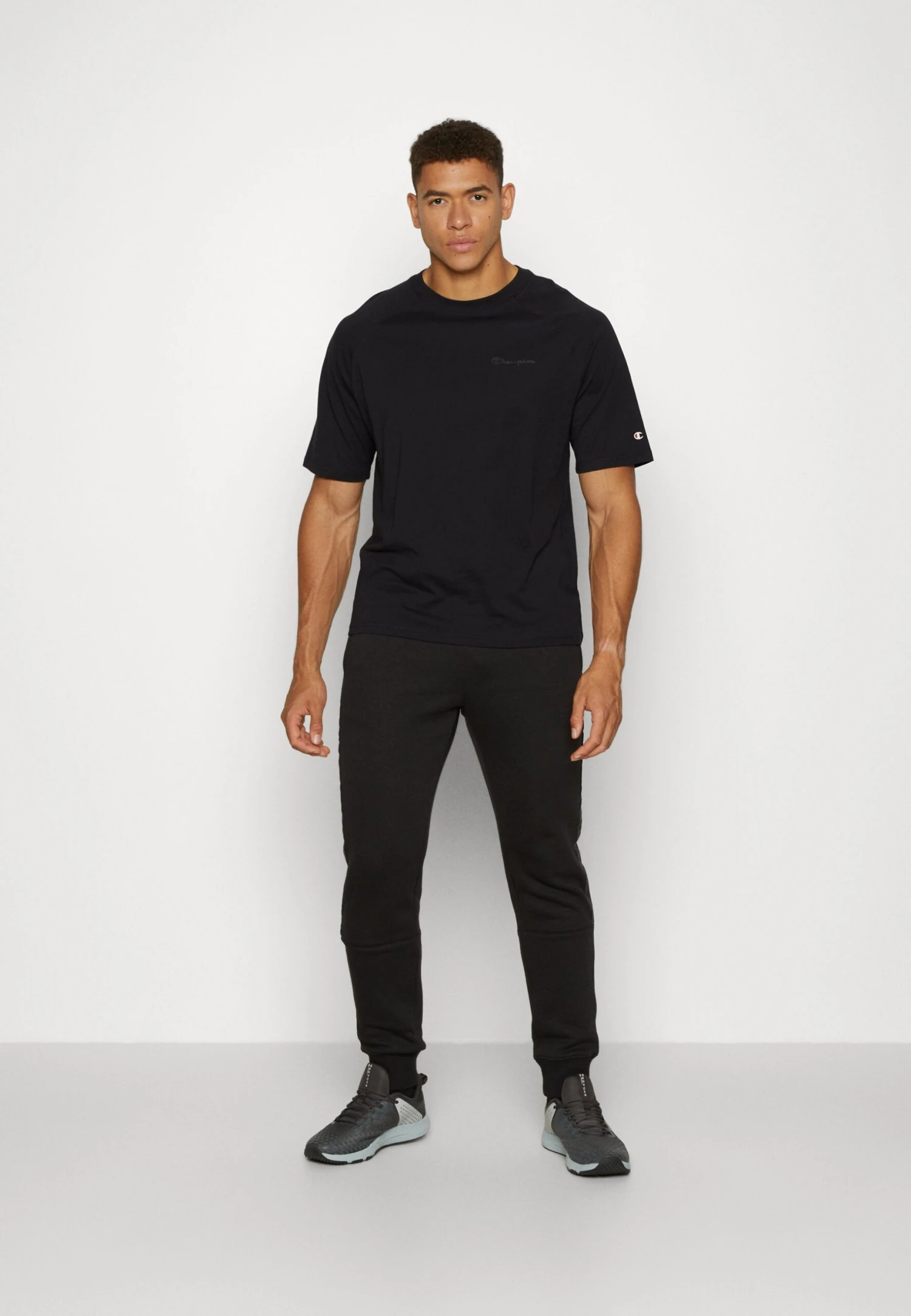 Champion Tape Cuff Pants - Joggebukse - Black - Image 5