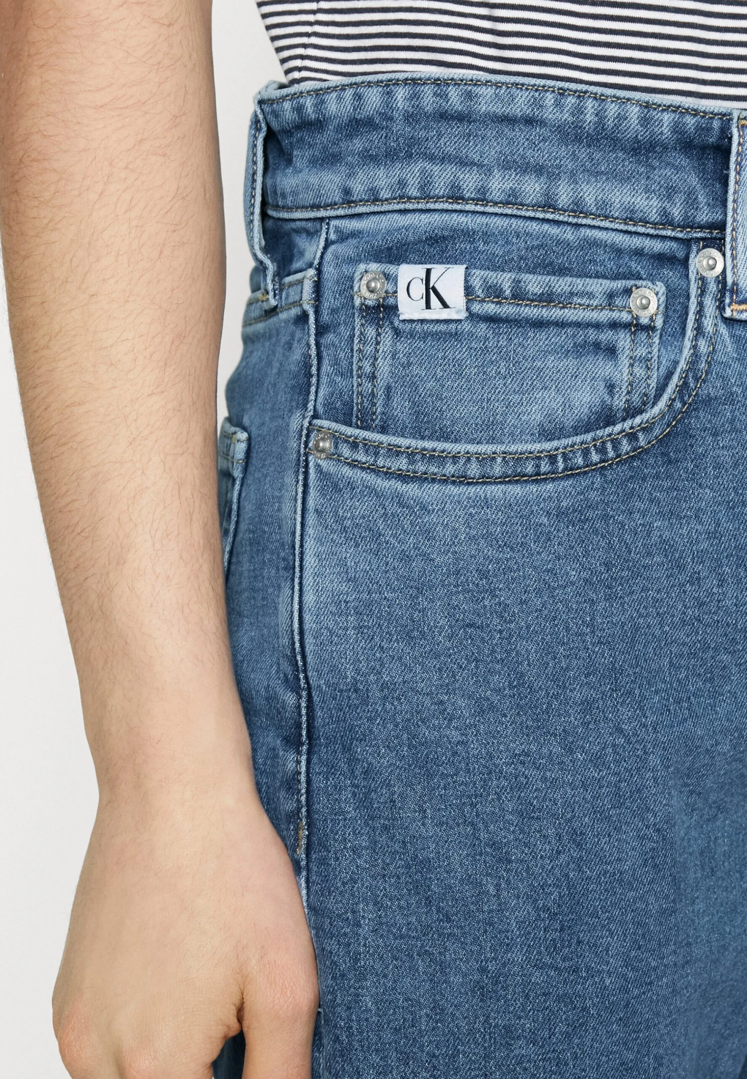 Calvin Klein Jeans Slim Taper - Jeans Slim Fit - Denim Medium - Image 5