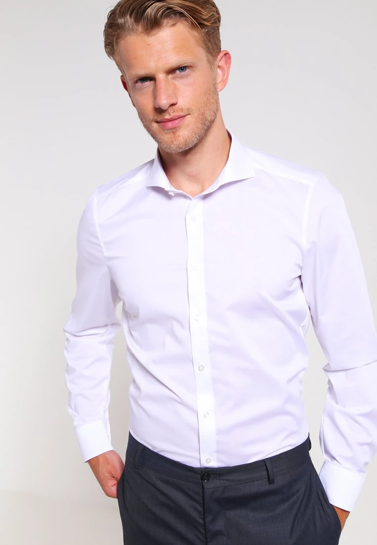 Body Fit- Skjorte - Weiss