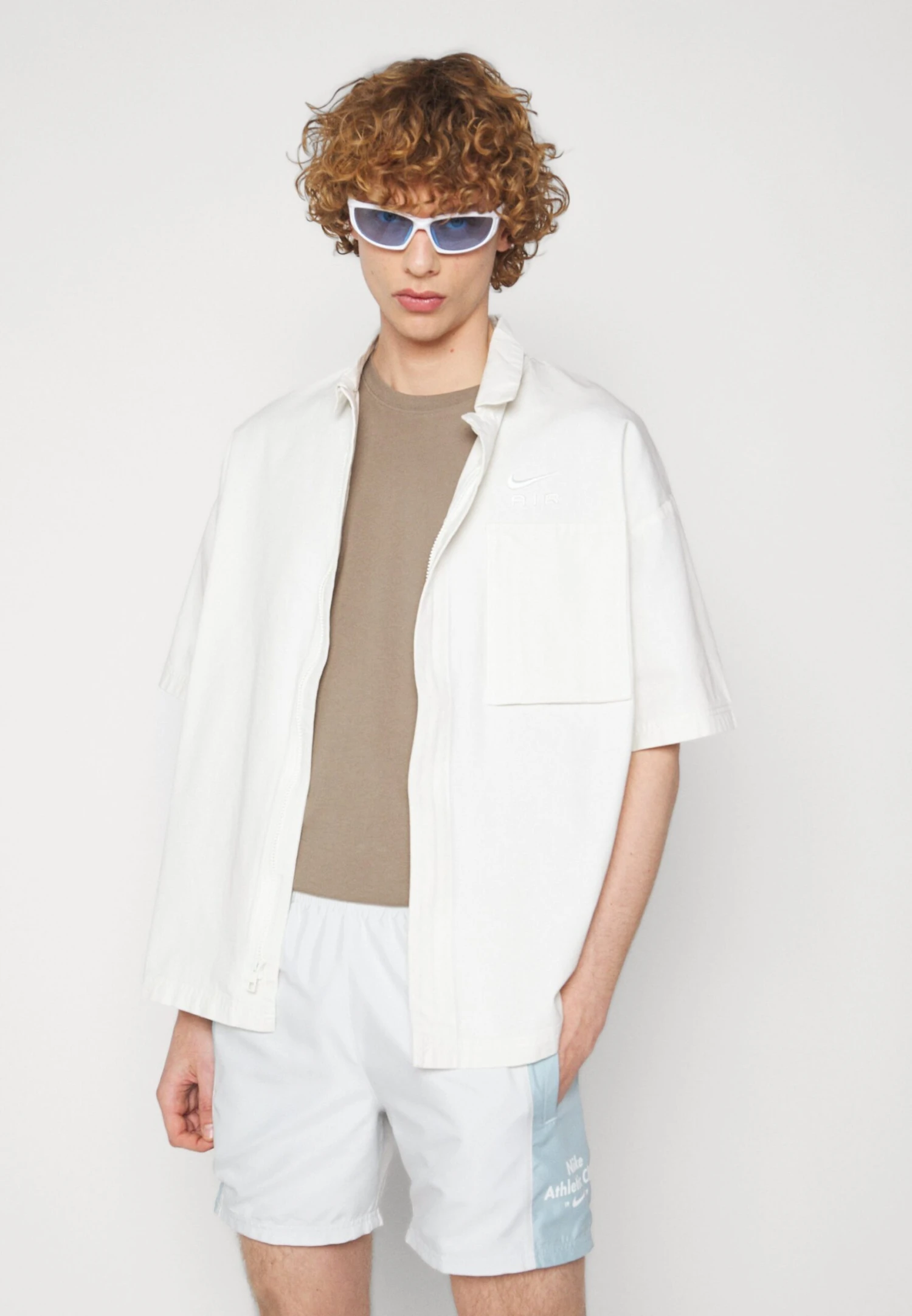 Nike Sportswear Trend Wv - Shorts - Photon Dust/Ocean Bliss - Image 6