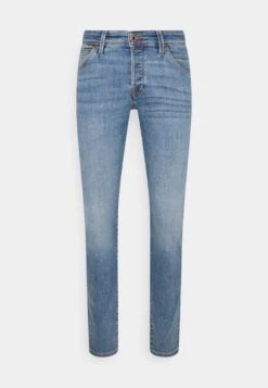 Jack & Jones Jjiglenn Jjfox- Jeans Straight Leg - Blue Denim