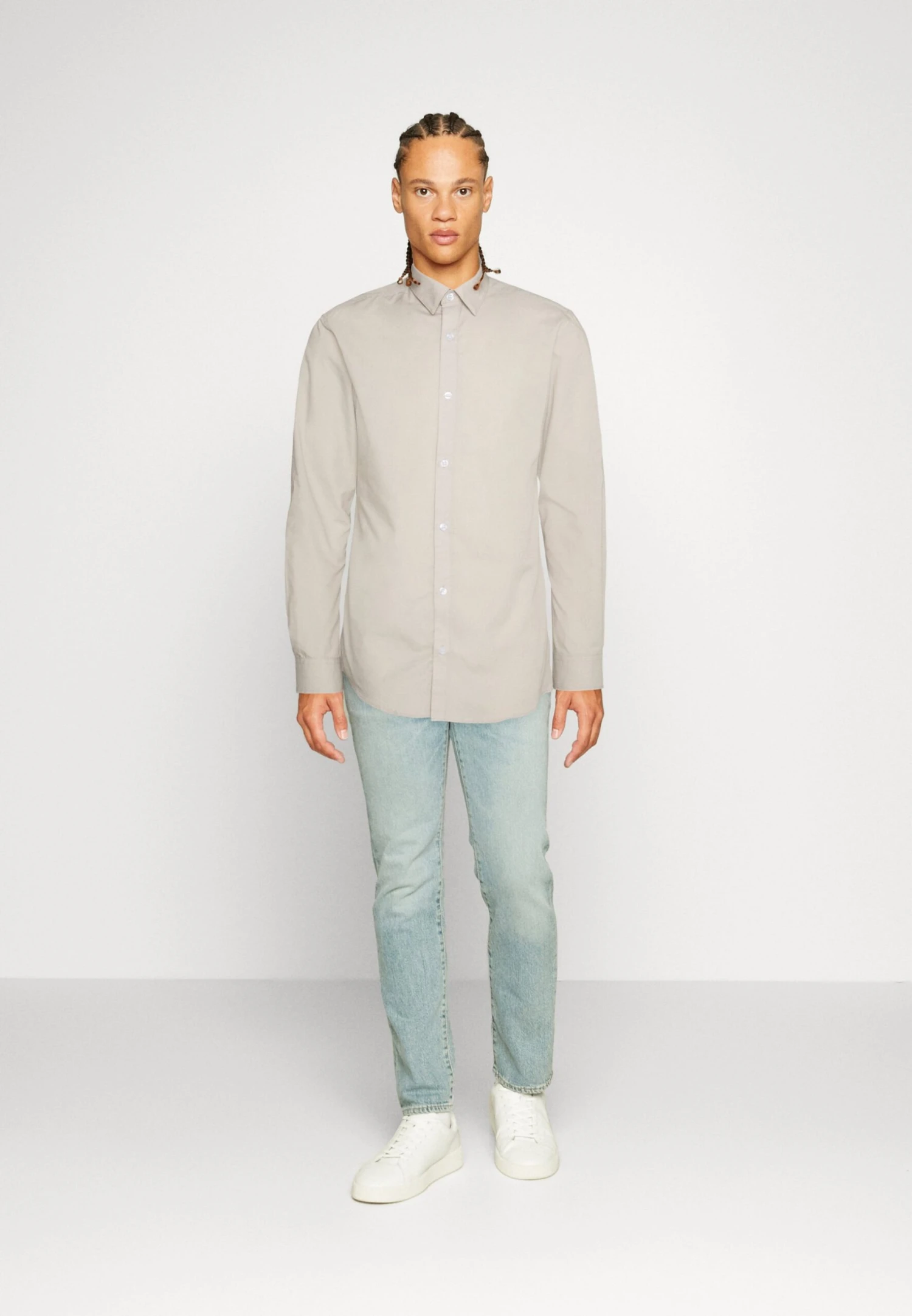 Only & Sons Onssane- Skjorte - Silver Lining - Image 2